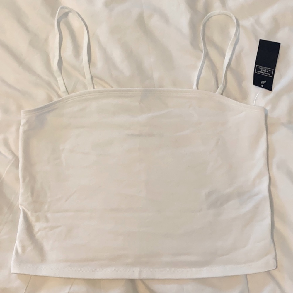 Abercrombie & Fitch White Cami